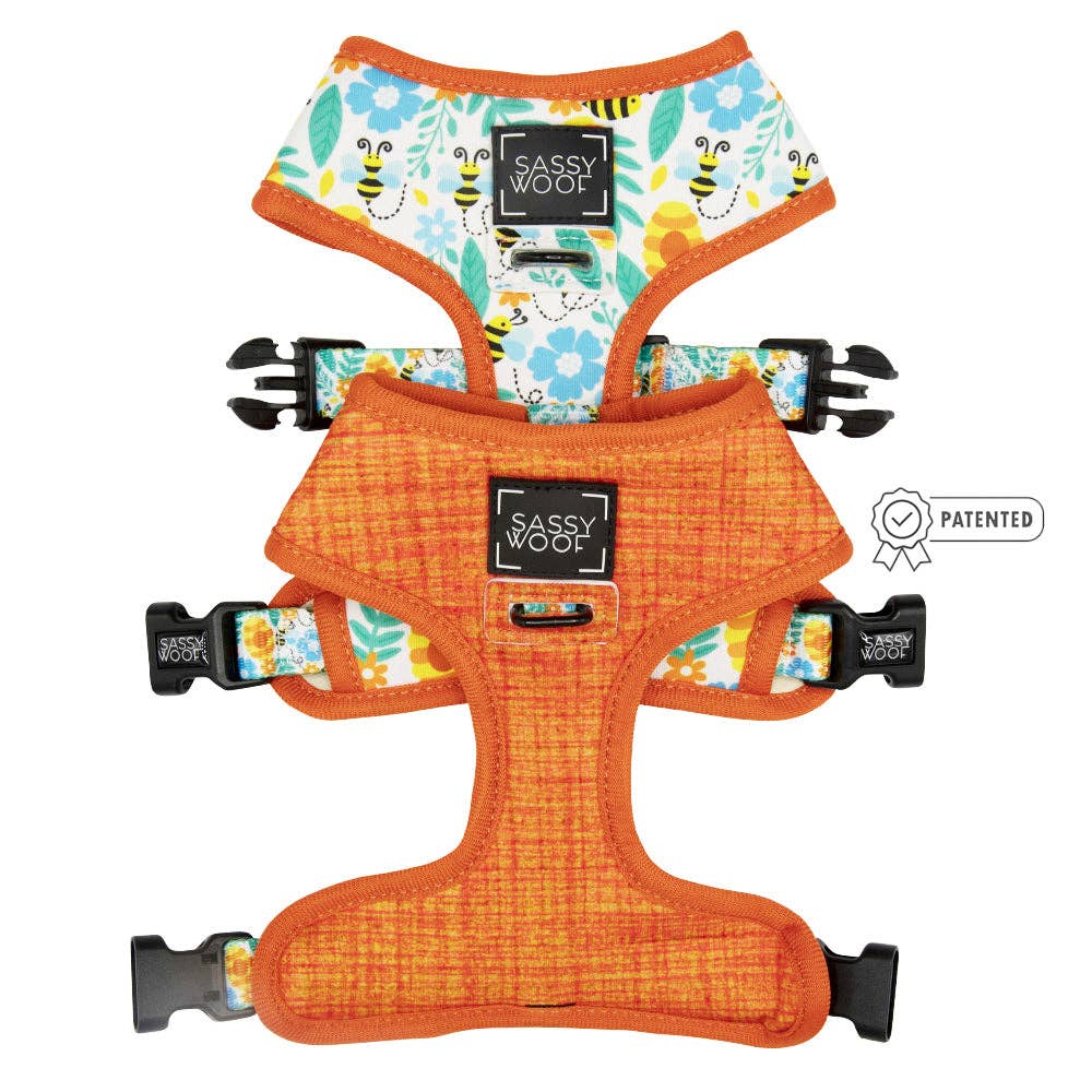 Dog Reversible Harness - Must be the Honey