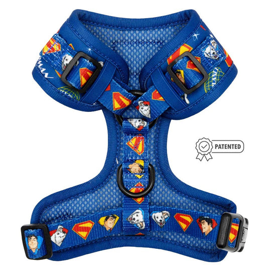 Dog Adjustable Harness - Superman™ & Krypto™