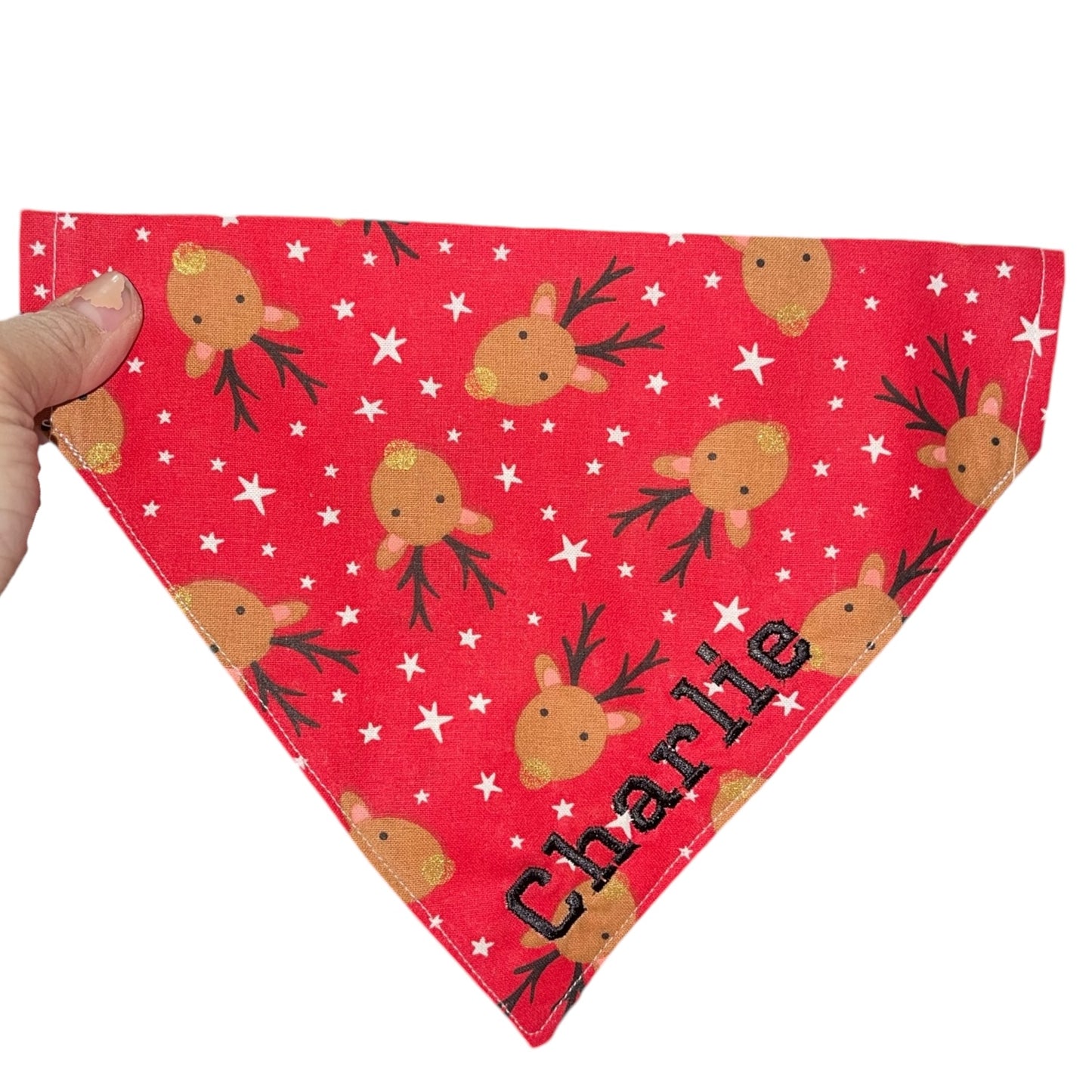 Red Reindeer Bandana