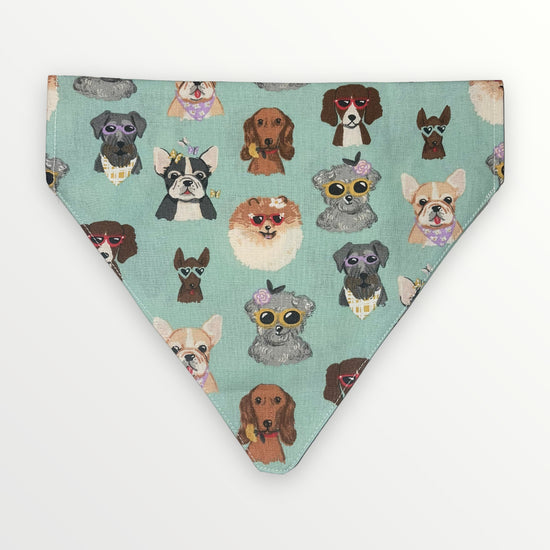 Dogs with Glasses Bandana