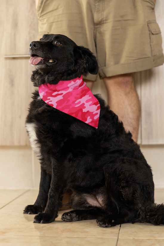 Pink Camo Bandana